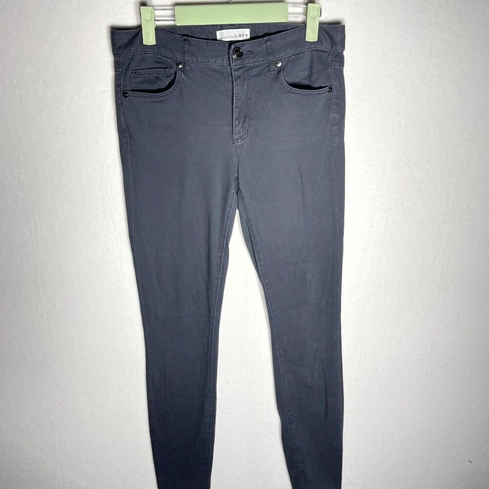 LOFT Gray Skinny Pants Women's Size 26x2